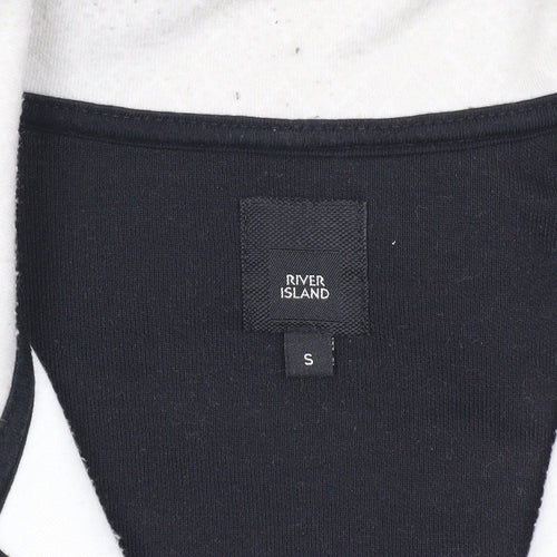 River Island Men's Black Basic Jacket Size S