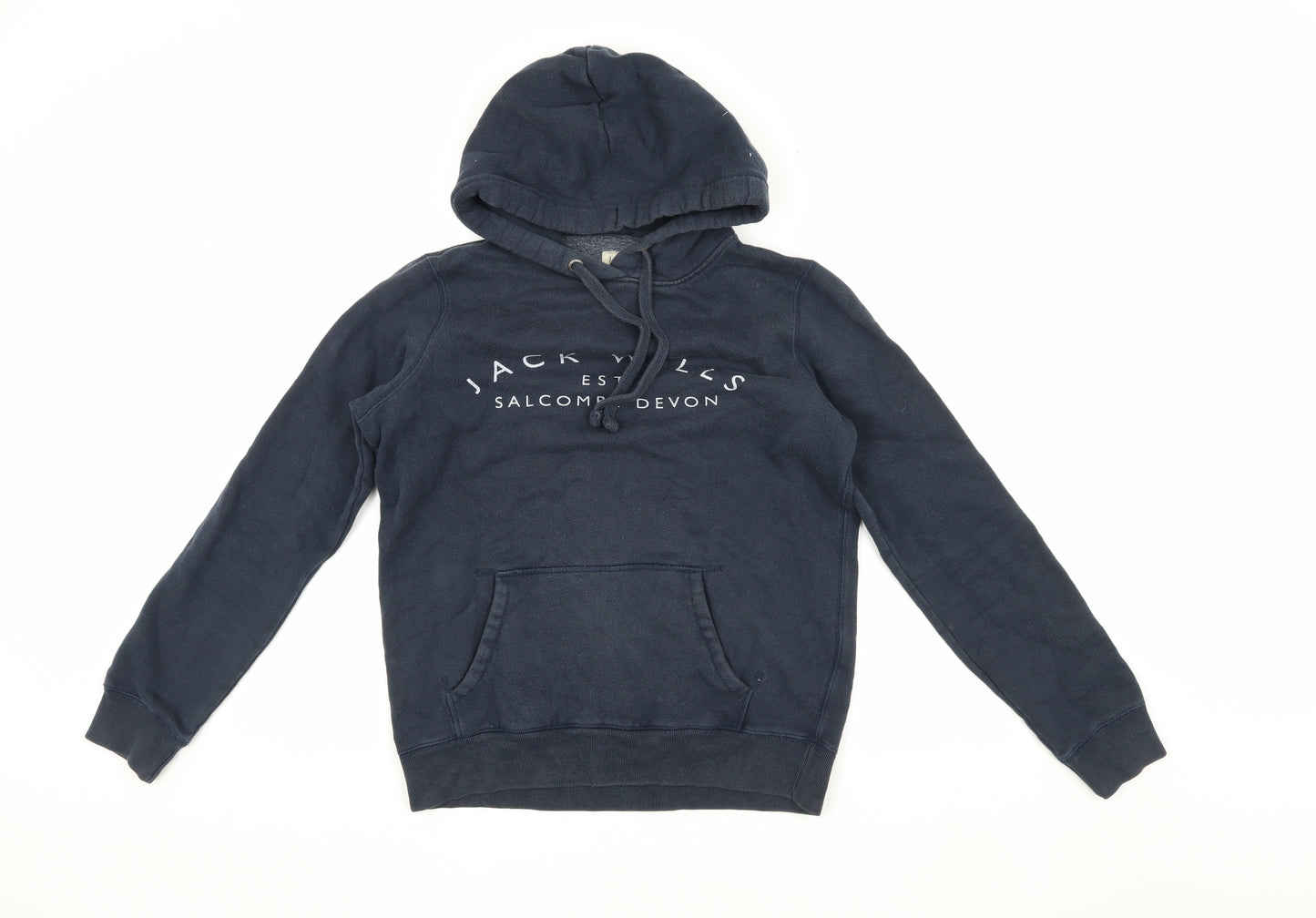Jack Wills Women's Blue Pullover Hoodie Size 10