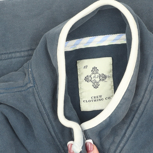 Crew Clothing Co. Women's Blue Pullover Sweatshirt 12