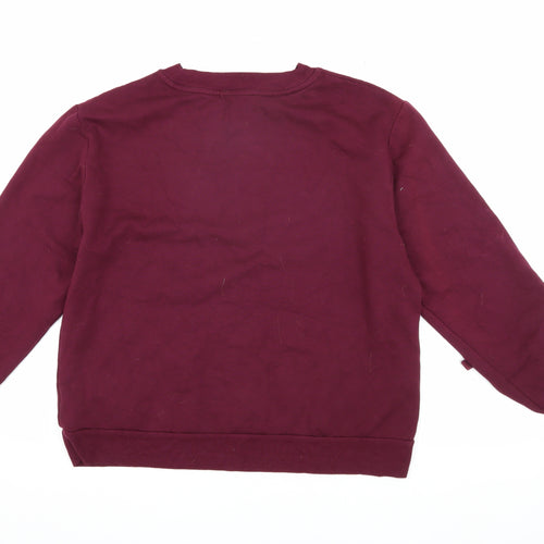Marks and Spencer Women's Red Pullover Sweatshirt Size 14