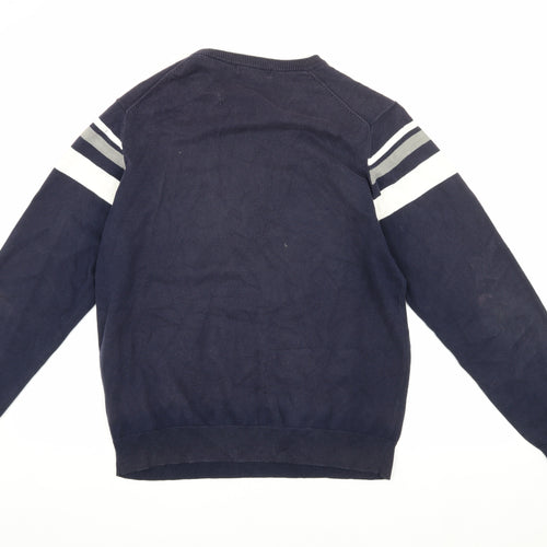 HiPPO Men's Blue Pullover Jumper M
