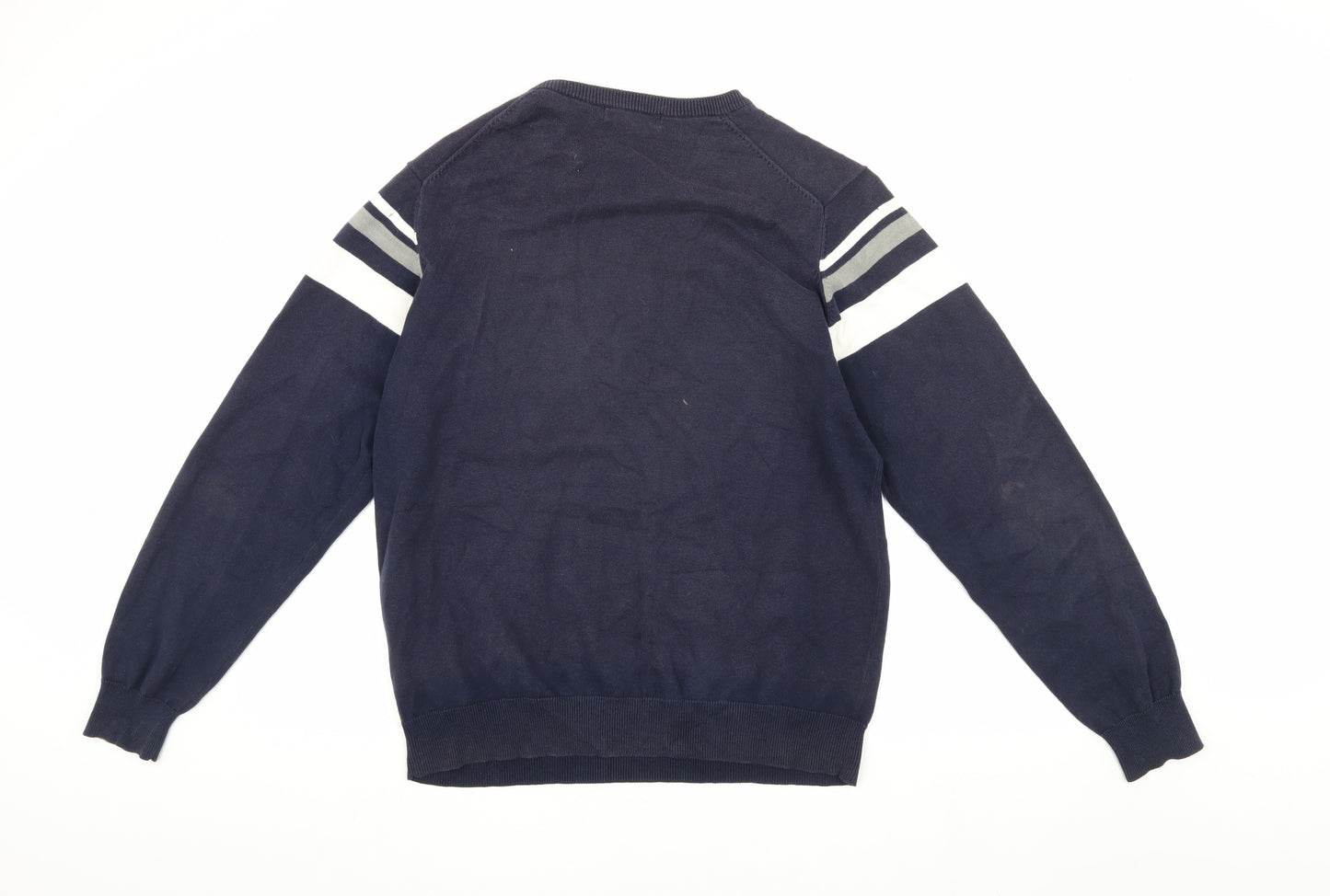HiPPO Men's Blue Pullover Jumper M