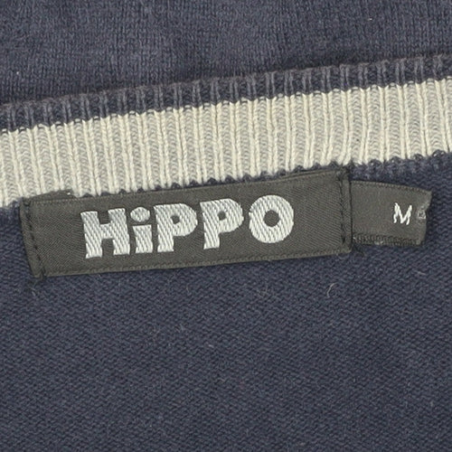 HiPPO Men's Blue Pullover Jumper M