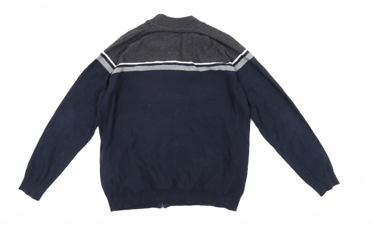 Dissident Men's 2XL Blue Bomber Jacket Casual Wear