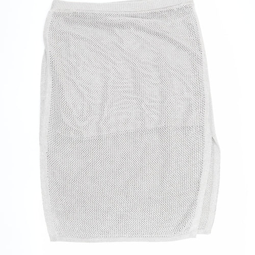 Marks and Spencer Women's Grey XL Knit Pencil Skirt