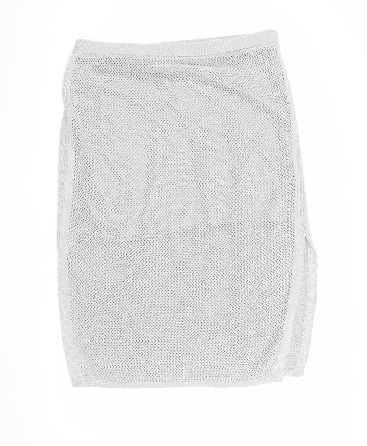 Marks and Spencer Women's Grey XL Knit Pencil Skirt