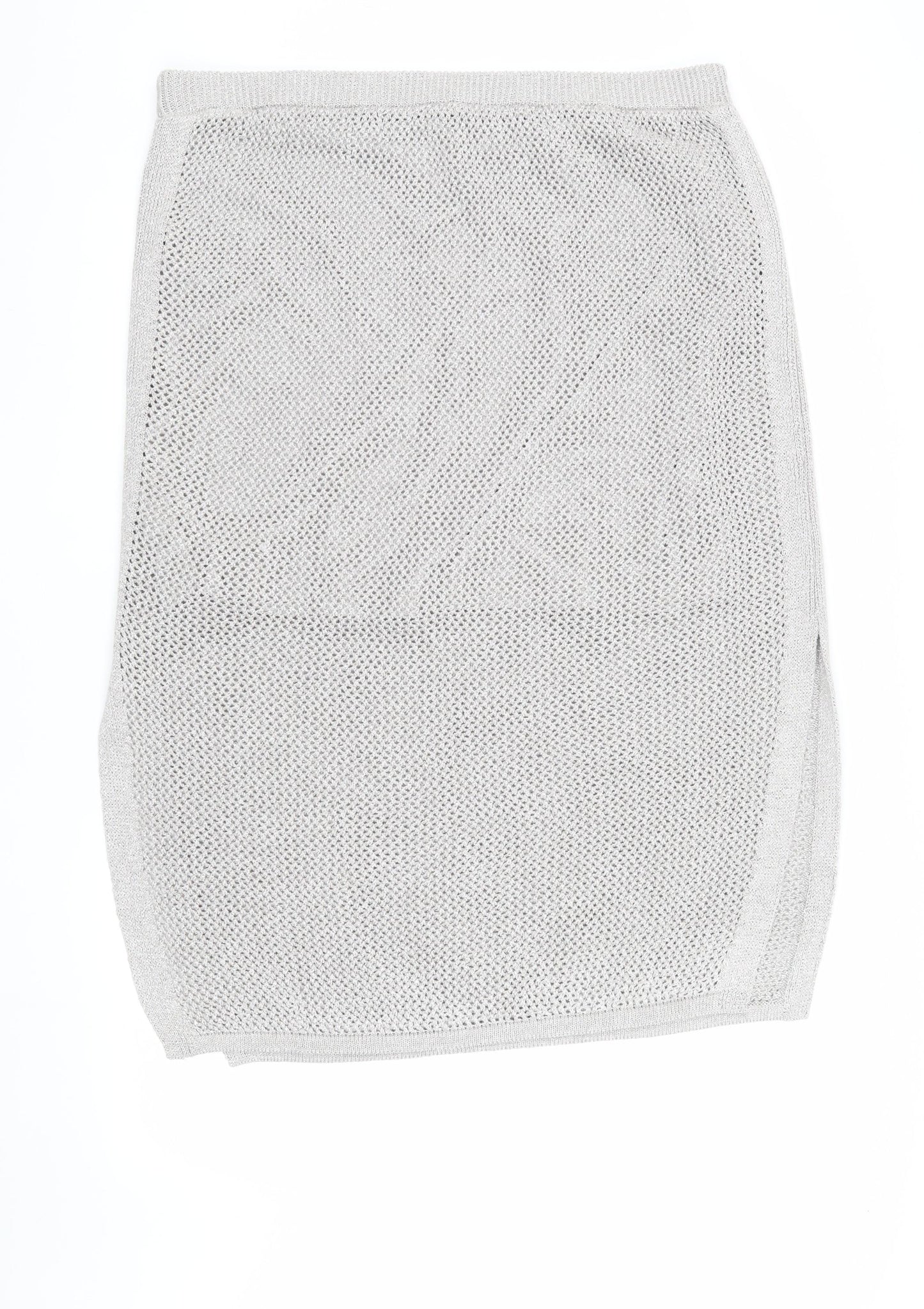 Marks and Spencer Women's Grey XL Knit Pencil Skirt