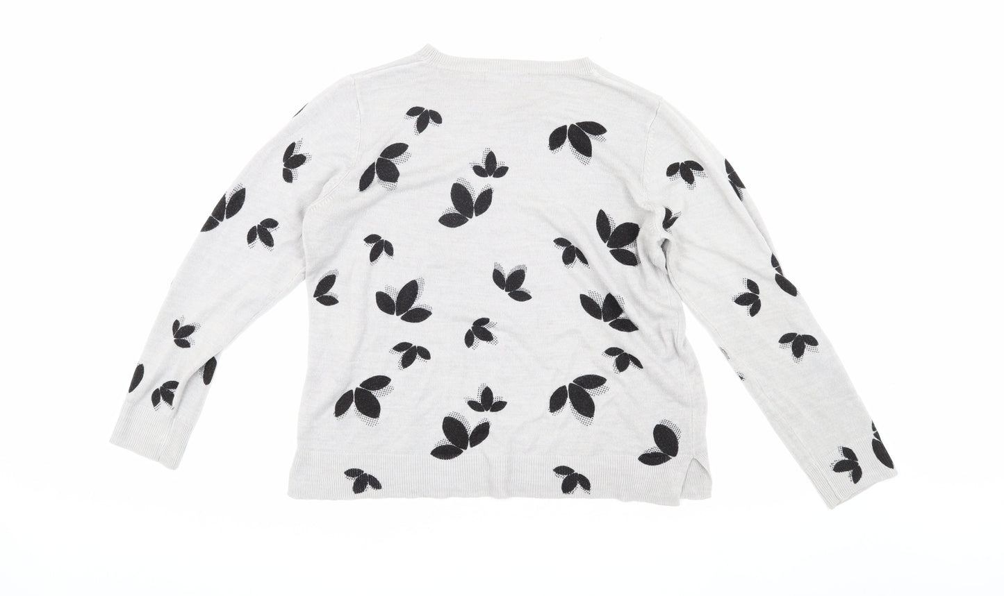 Marks and Spencer Women's Grey Pullover Jumper