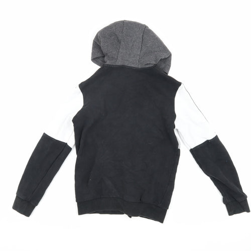 Marks & Spencer Boys' Colourblock Hooded Jacket 9-10 Years