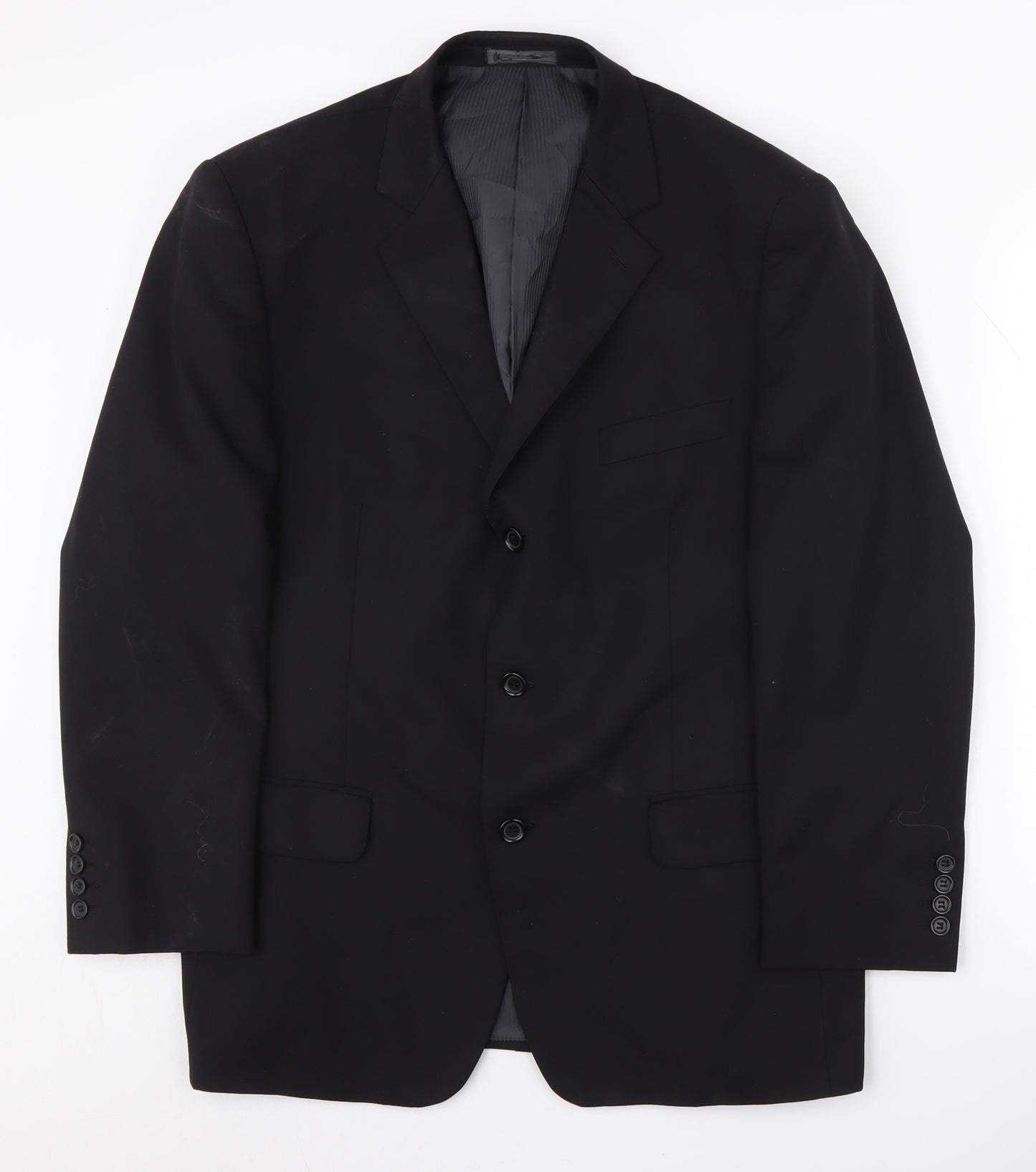 Jack Reid Men's Black Blazer, Size 42 Short Length