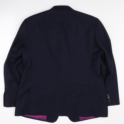 Charles Tyrwhitt Men's Blue Blazer 46R Classic Fit