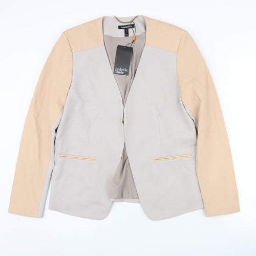 Isabella Oliver Women's Beige Blazer Size 6