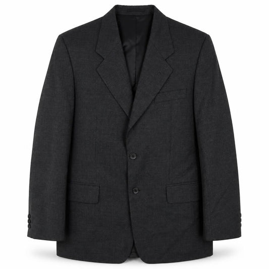 Front view of Skopes Men's Black Blazer, size 40R, Regular Fit