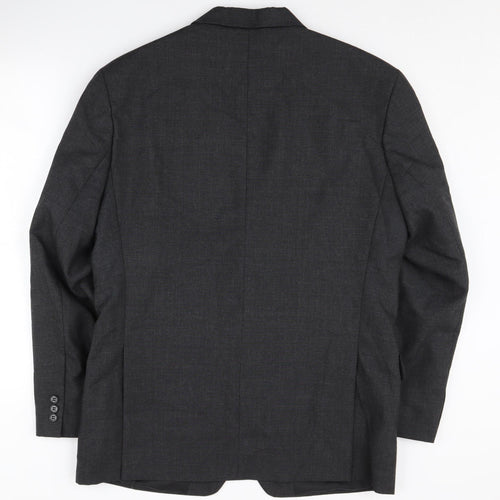 Skopes Men's Black Blazer Size 40R, Regular Fit