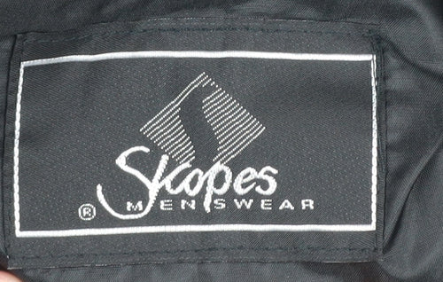 Skopes Men's Black Blazer Size 40R, Regular Fit
