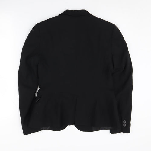 Zara Women's Black Blazer, Size 10, One-Button