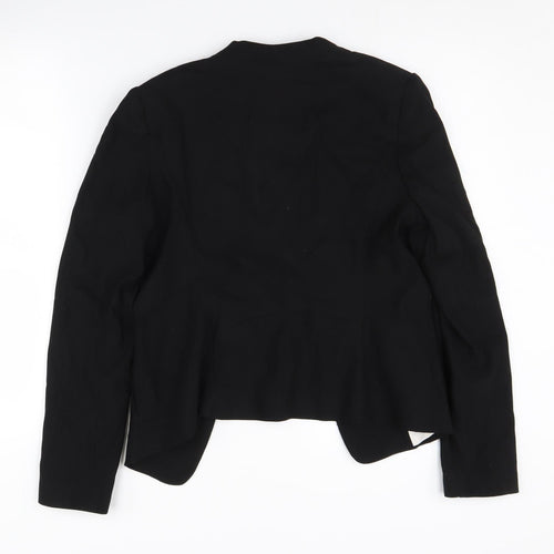 New Look Women's Black Blazer, Size 8, Lined, Regular Fit