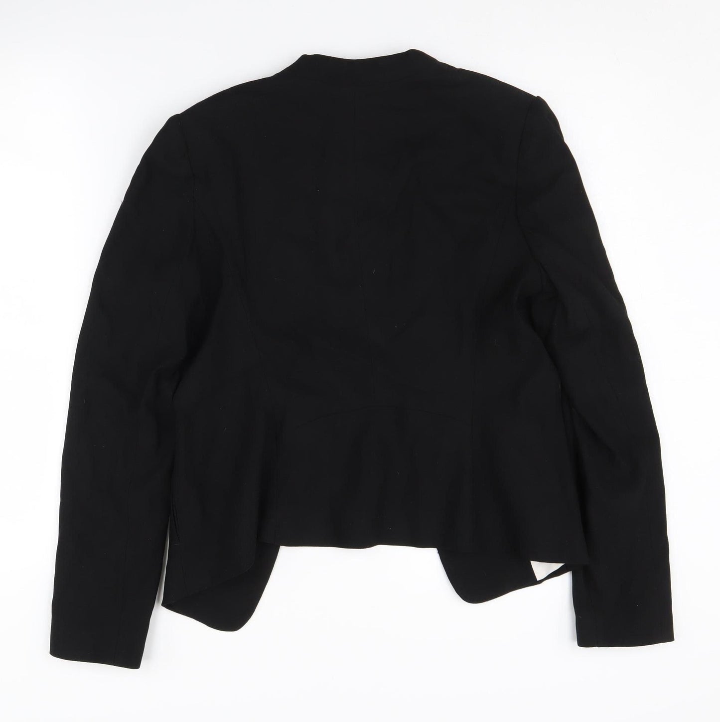 New Look Women's Black Blazer, Size 8, Lined, Regular Fit