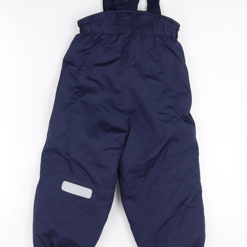 H&M Boys Blue Snow Pants - 4 Years, Waterproof, Winter