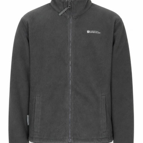 Mountain Warehouse Boys Black Fleece Jacket 13 Years