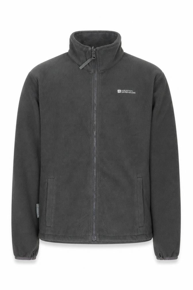 Mountain Warehouse Boys Black Fleece Jacket 13 Years