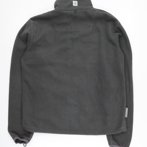 Mountain Warehouse Boys Black Fleece Jacket 13 Years