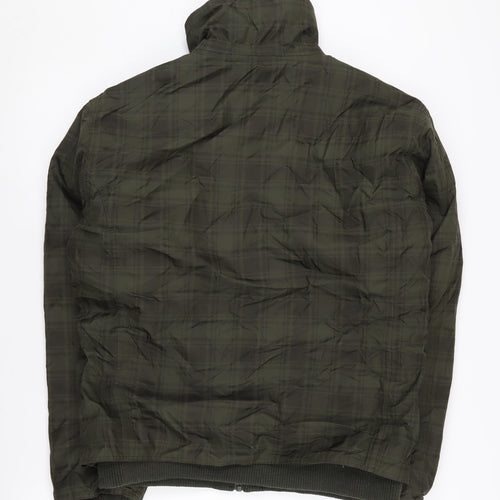 Jack Murphy Men's Green Quilted Jacket, Size S, Casual Wear