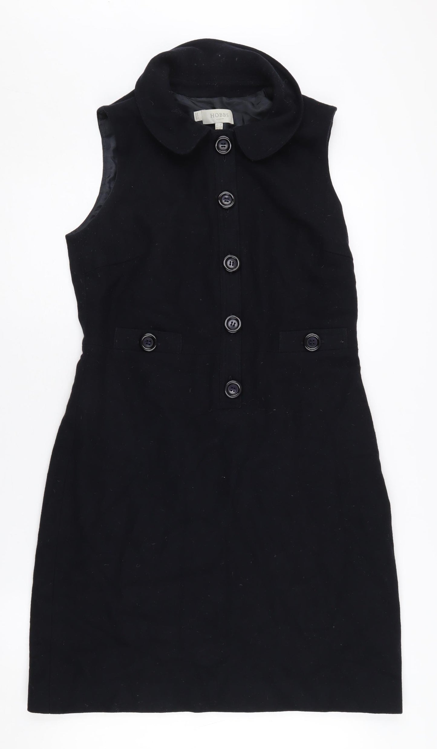 Hobbs Women's Black Shift Dress Size 12 Sleeveless