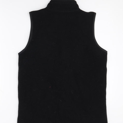 EWM Women's Black Fleece Waistcoat Size S Casual