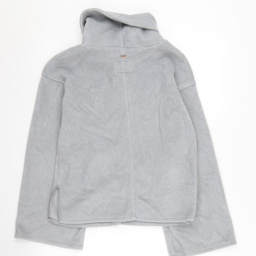 Marks and Spencer Women's Grey Cowl Neck Sweatshirt S
