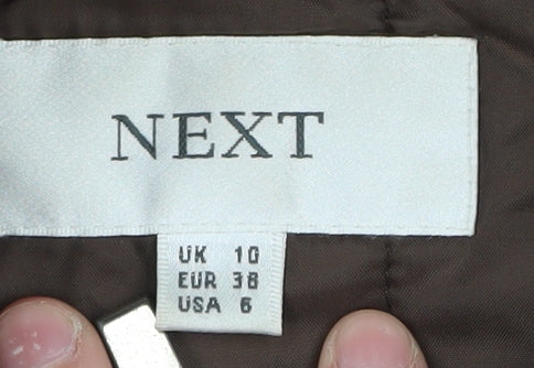 Next Women's Brown Coat Size 10