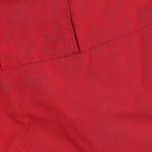 Next Women's Red Hooded Parka Jacket Size 10