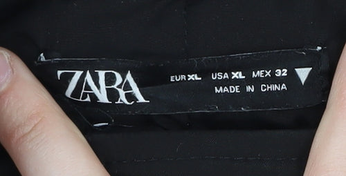 Zara Women's Black Casual Jacket XL