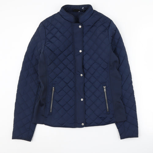 Crivit Women's Blue Quilted Jacket - Size S
