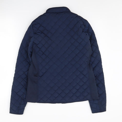 Crivit Women's Blue Quilted Jacket - Size S