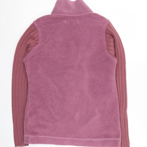 EWM Women's Purple Fleece Jacket Size 10