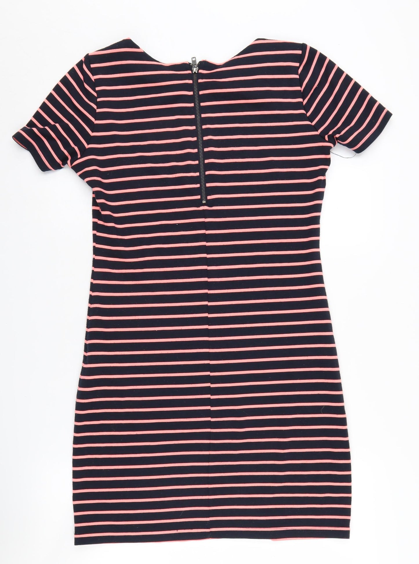 Vila Women's Striped Bodycon Dress, Multicoloured, Size S