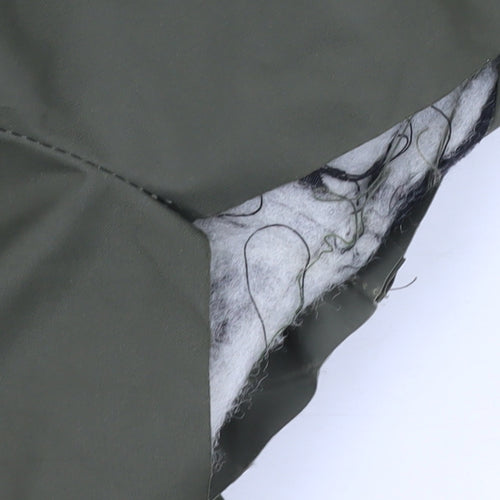 Industrialize Men's Green Hooded Parka Jacket S