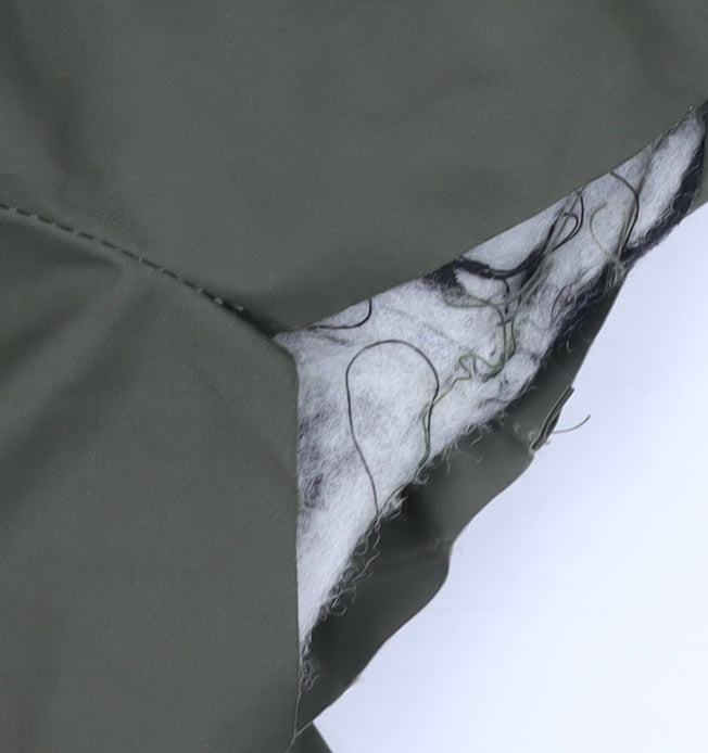 Industrialize Men's Green Hooded Parka Jacket S