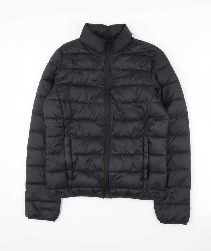 Gym King Women's Black Puffer Jacket Size 8