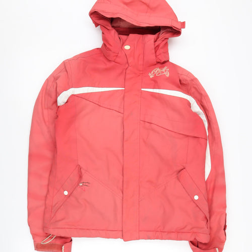 O'Neill Red Unisex Ski Jacket Size 18 Waterproof