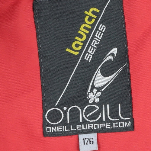 O'Neill Red Unisex Ski Jacket Size 18 Waterproof