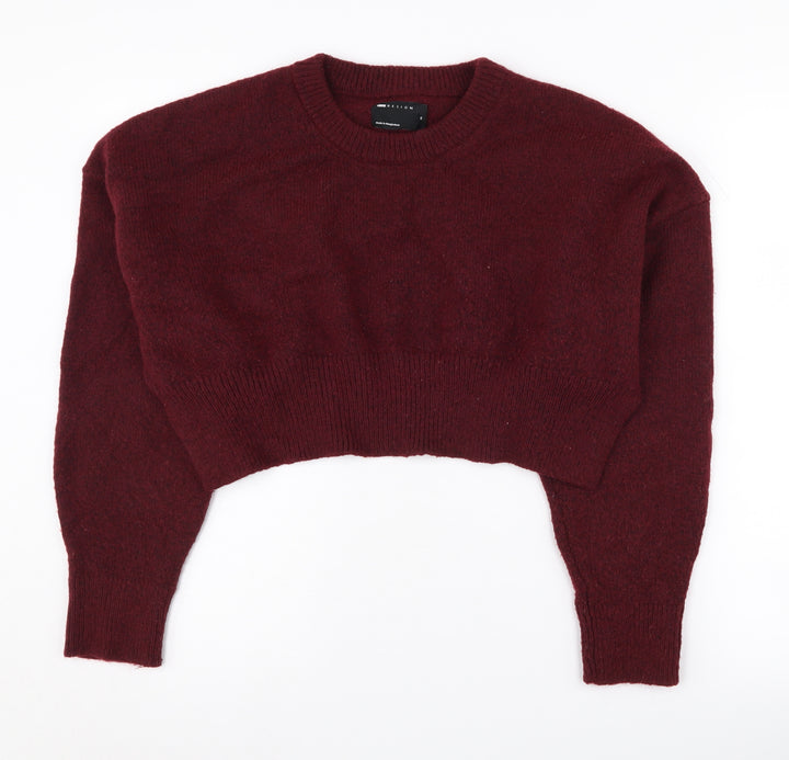 ASOS Design Women's Red Pullover Jumper Medium