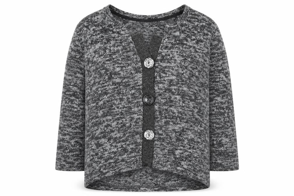 Front view of Marks & Spencer Women's Grey Cardigan