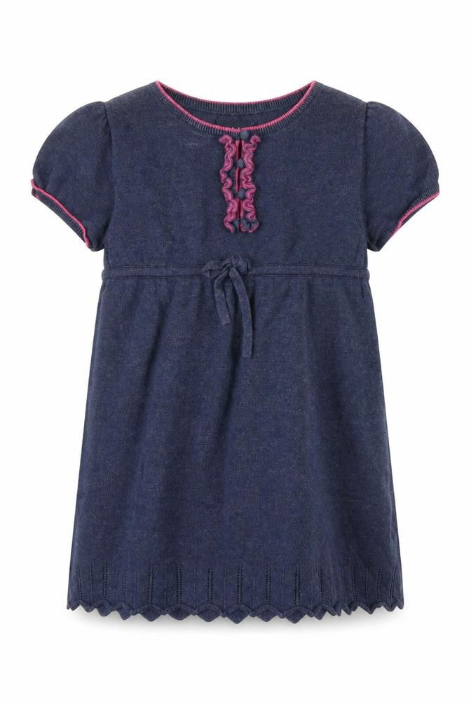 GANT Girls Blue Cotton Shift Dress, 9-10 Years