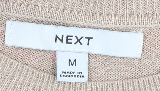 Next Women's Multicoloured Striped T-Shirt Size 14