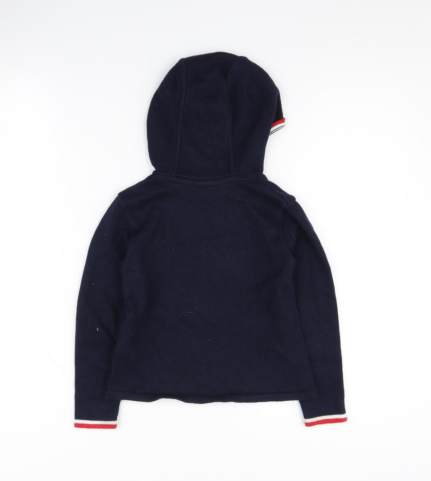 Les Aventures de Tintin Boys Blue Pullover Hoodie Size 6 Years