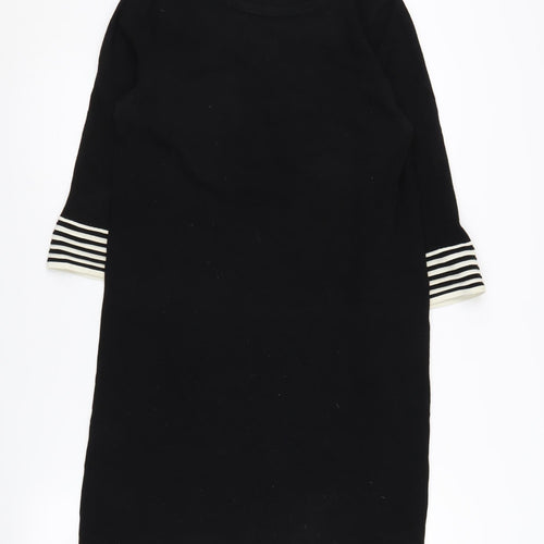 Boden Women's Black Shift Dress S Casual