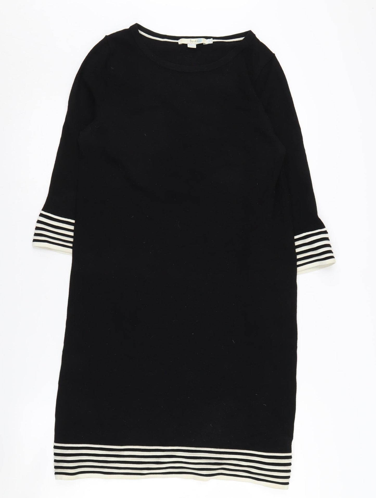 Boden Women's Black Shift Dress S Casual