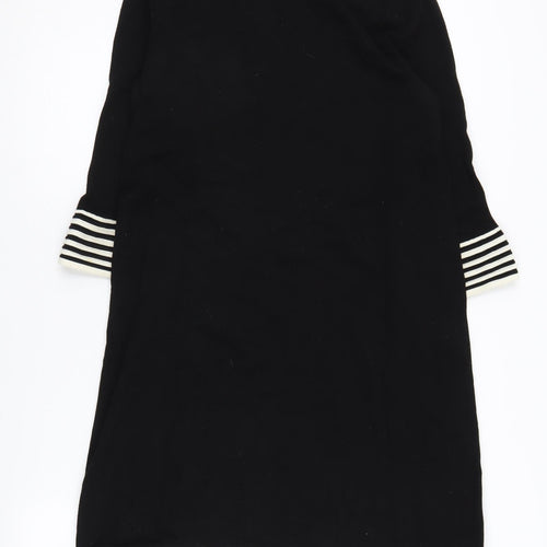 Boden Women's Black Shift Dress S Casual